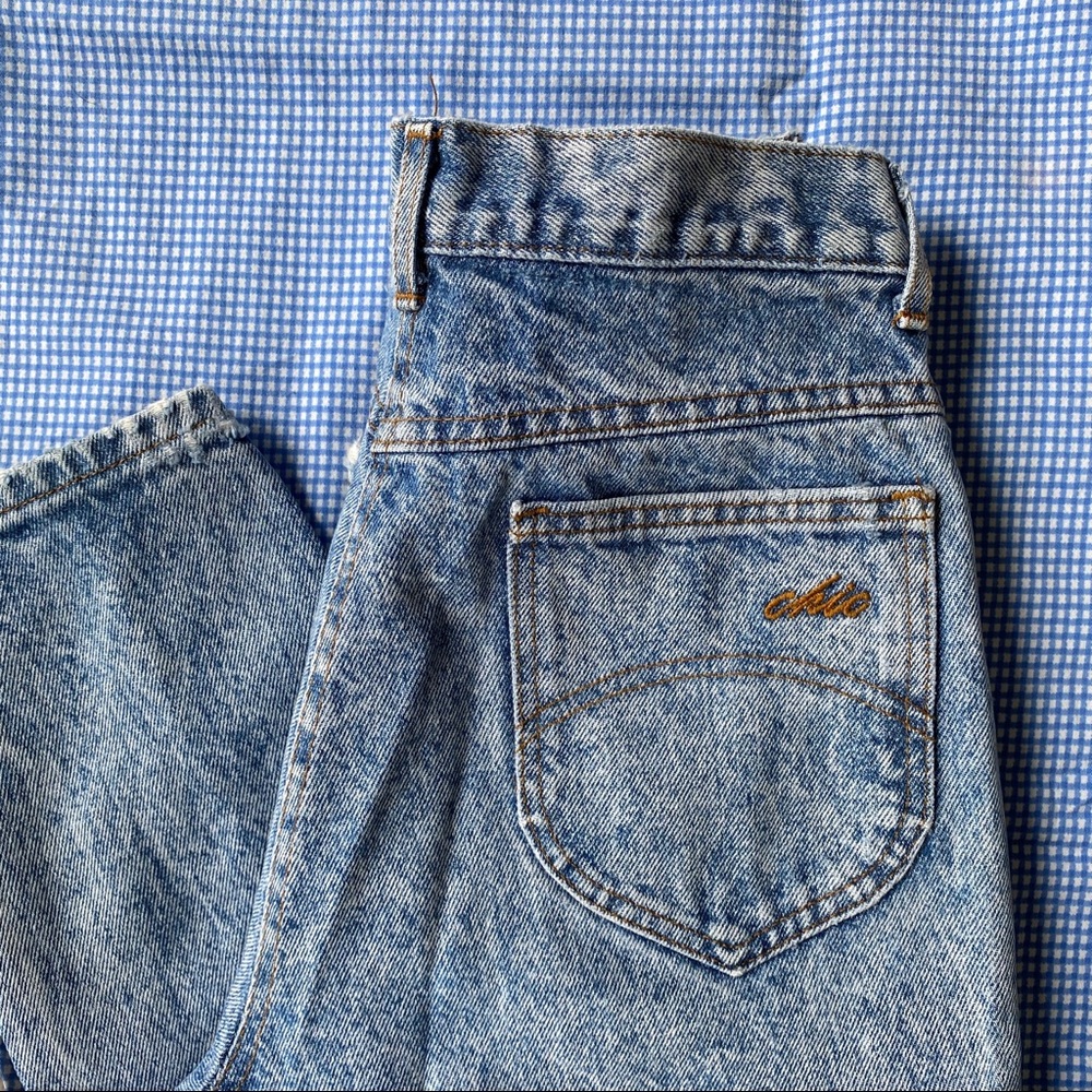 Vintage High Rise Chic Denim